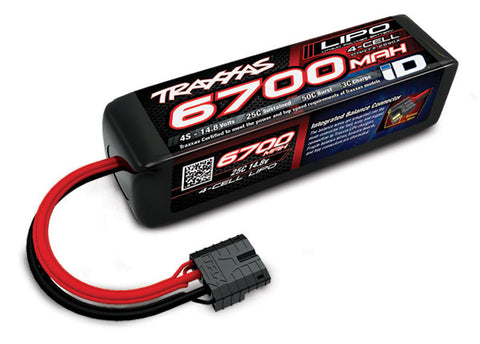 2890X - 6700mAh 14.8v 4-Cell 25C LiPo Battery