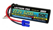 Lectron Pro 22.2V 5200mAh 50C Lipo Battery with EC5 Connector